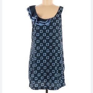 Odille Blue Mini Dress Sleeveless Sz 0 Women’s